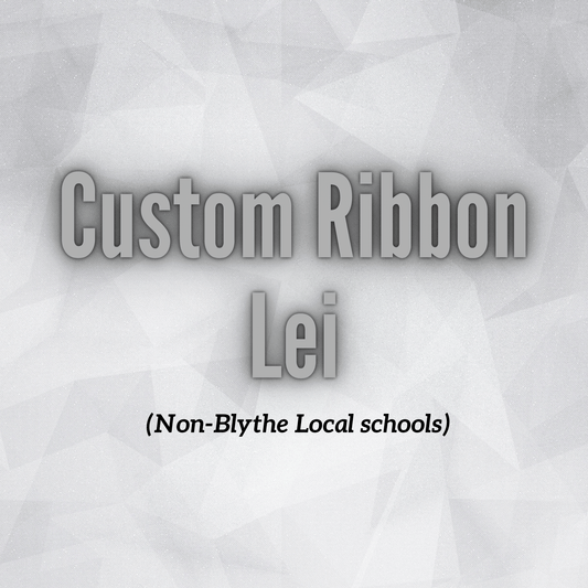 Custom Ribbon Lei
